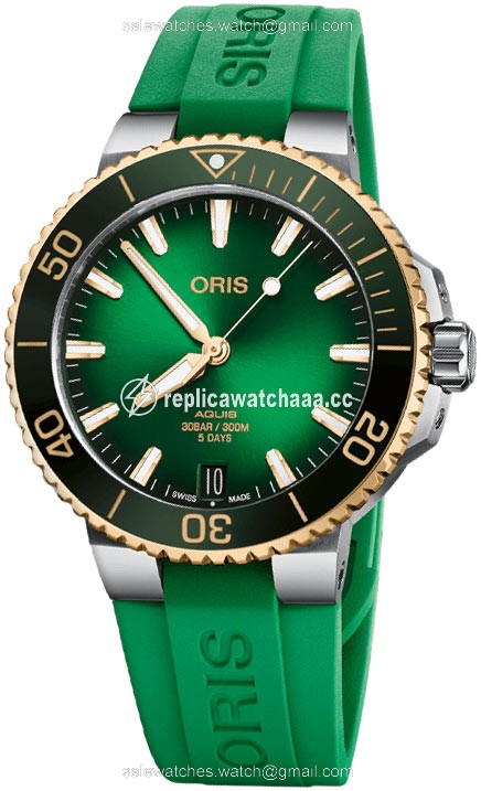 01 400 7769 6357-07 4 22 77FC Oris Aquis Date 41.5mm Mens Watch 01 400 7769 6357-07 4 22 77FC Oris Aquis Date 41.5mm Mens Watch