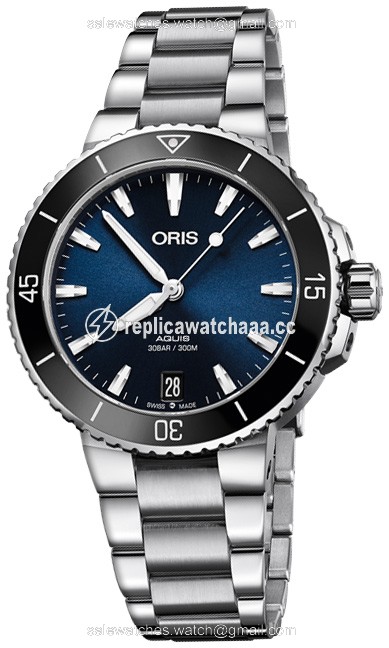 01 733 7731 4135-07 8 18 05P Oris Aquis Date 36.5mm Midsize Watch 01 733 7731 4135-07 8 18 05P Oris Aquis Date 36.5mm Midsize Watch