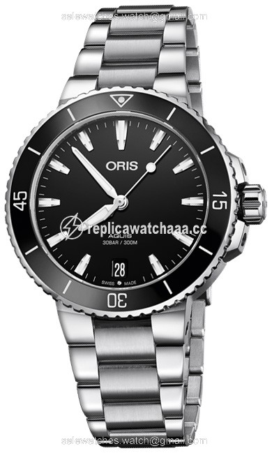 01 733 7731 4154-07 8 18 05P Oris Aquis Date 36.5mm Midsize Watch 01 733 7731 4154-07 8 18 05P Oris Aquis Date 36.5mm Midsize Watch