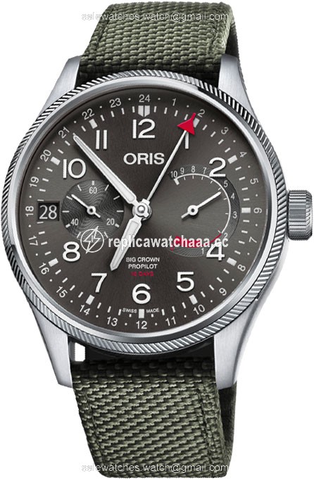01 114 7746 4063-Set 5 22 14FC Oris Big Crown ProPilot Calibre 114 Mens Watch 01 114 7746 4063-Set 5 22 14FC Oris Big Crown ProPilot Calibre 114 Mens Watch