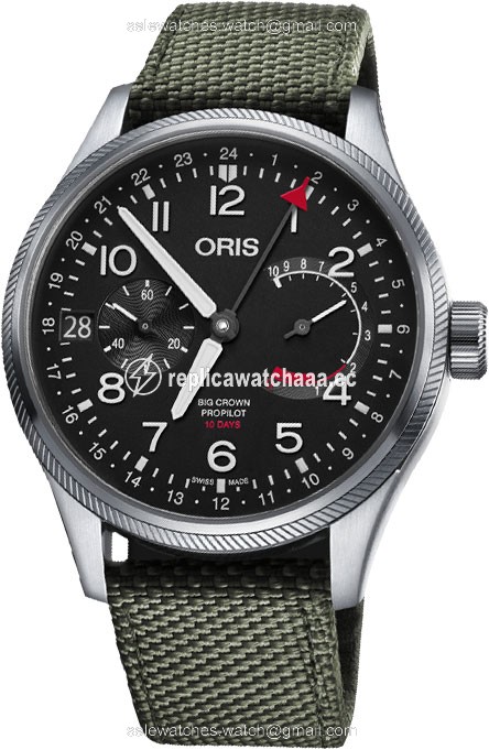 01 114 7746 4164-Set 5 22 14FC Oris Big Crown ProPilot Calibre 114 Mens Watch 01 114 7746 4164-Set 5 22 14FC Oris Big Crown ProPilot Calibre 114 Mens Watch
