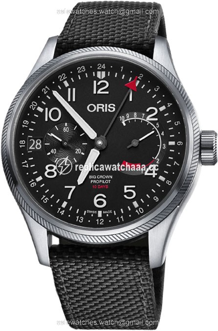 01 114 7746 4164-Set 5 22 15FC Oris Big Crown ProPilot Calibre 114 Mens Watch 01 114 7746 4164-Set 5 22 15FC Oris Big Crown ProPilot Calibre 114 Mens Watch