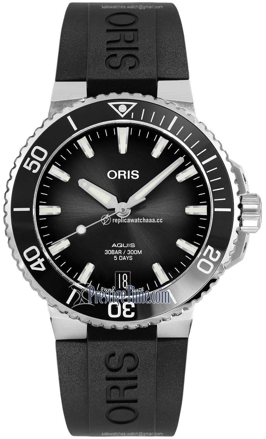 01 400 7769 4154-07 4 22 74FC Oris Aquis Date 41.5mm Mens Watch 01 400 7769 4154-07 4 22 74FC Oris Aquis Date 41.5mm Mens Watch