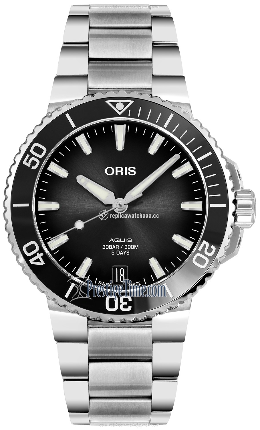 01 400 7769 4154-07 8 22 09PEB Oris Aquis Date 41.5mm Mens Watch 01 400 7769 4154-07 8 22 09PEB Oris Aquis Date 41.5mm Mens Watch