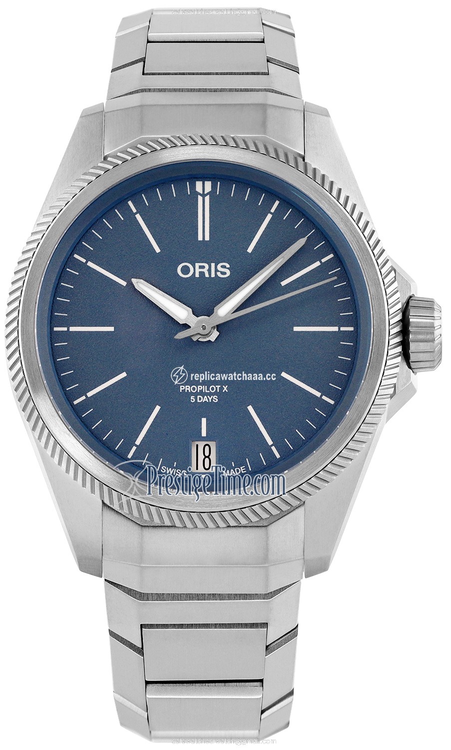 01 400 7778 7155-07 7 20 01TLC Oris ProPilot X Calibre 400 39mm Mens Watch 01 400 7778 7155-07 7 20 01TLC Oris ProPilot X Calibre 400 39mm Mens Watch