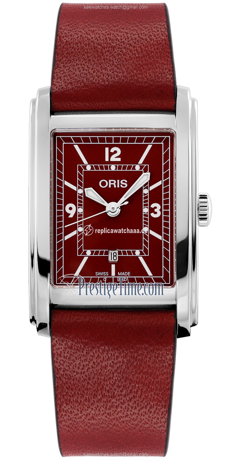 01 561 7783 4068-07 5 19 18 Oris Rectangular Automatic Midsize Watch 01 561 7783 4068-07 5 19 18 Oris Rectangular Automatic Midsize Watch