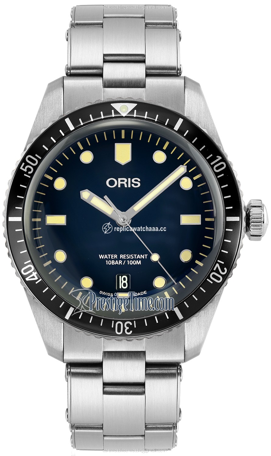 01 733 7707 4055-07 8 20 18 Oris Divers Sixty-Five 40mm Mens Watch 01 733 7707 4055-07 8 20 18 Oris Divers Sixty-Five 40mm Mens Watch
