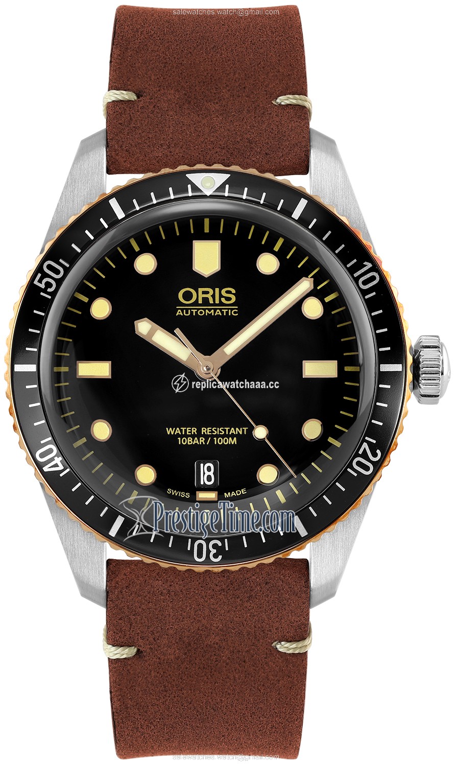 01 733 7707 4354-07 5 20 45 Oris Divers Sixty-Five 40mm Mens Watch 01 733 7707 4354-07 5 20 45 Oris Divers Sixty-Five 40mm Mens Watch