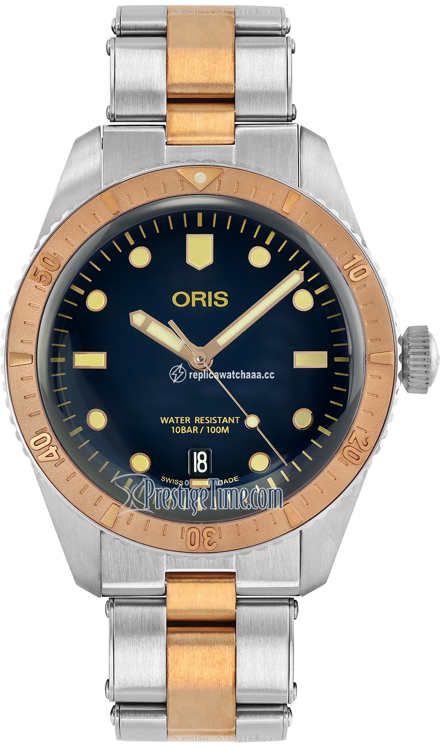 01 733 7707 4355-07 8 20 17 Oris Divers Sixty-Five 40mm Mens Watch 01 733 7707 4355-07 8 20 17 Oris Divers Sixty-Five 40mm Mens Watch