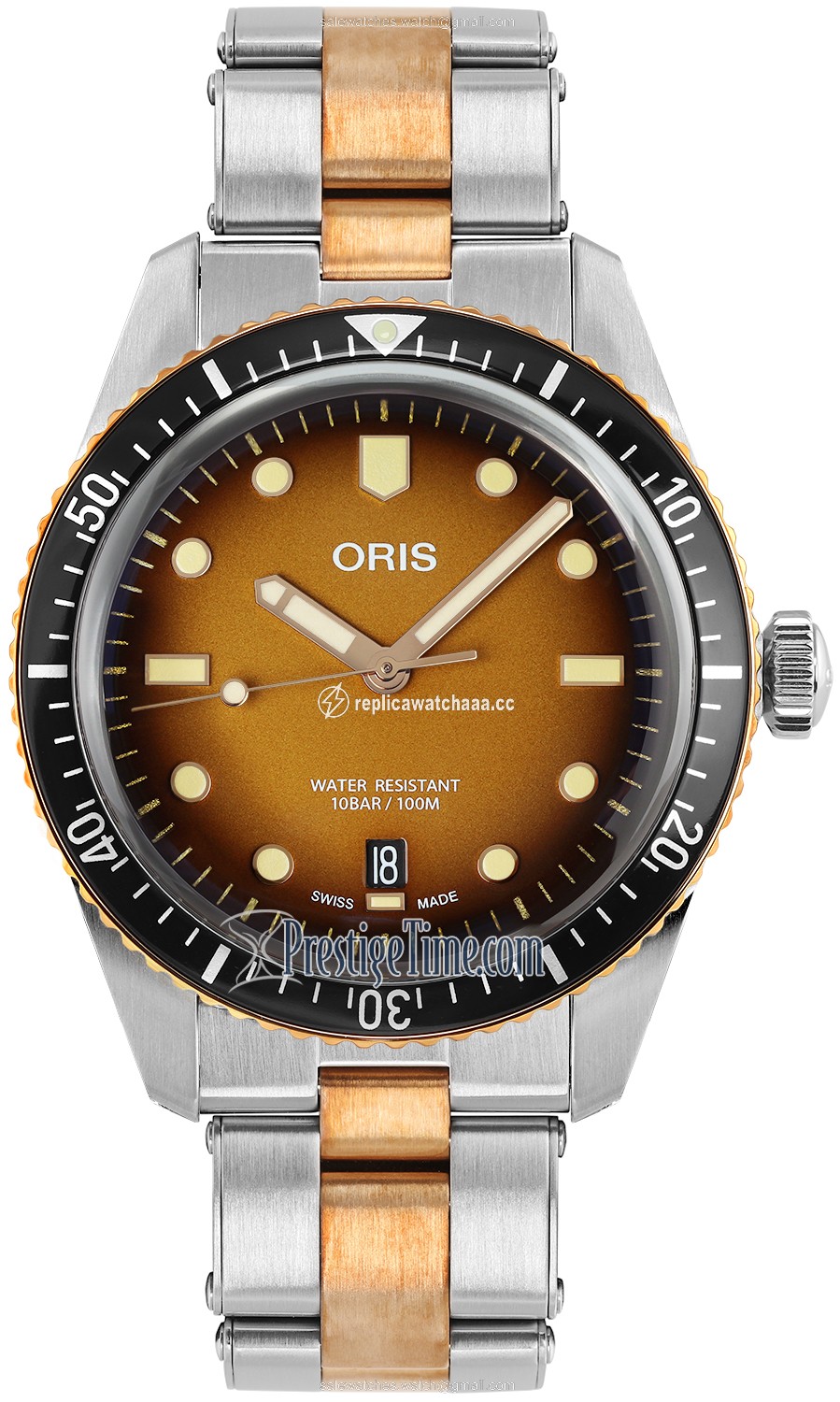 01 733 7707 4356-07 8 20 17 SUNSET Oris Divers Sixty-Five 40mm Mens Watch 01 733 7707 4356-07 8 20 17 SUNSET Oris Divers Sixty-Five 40mm Mens Watch