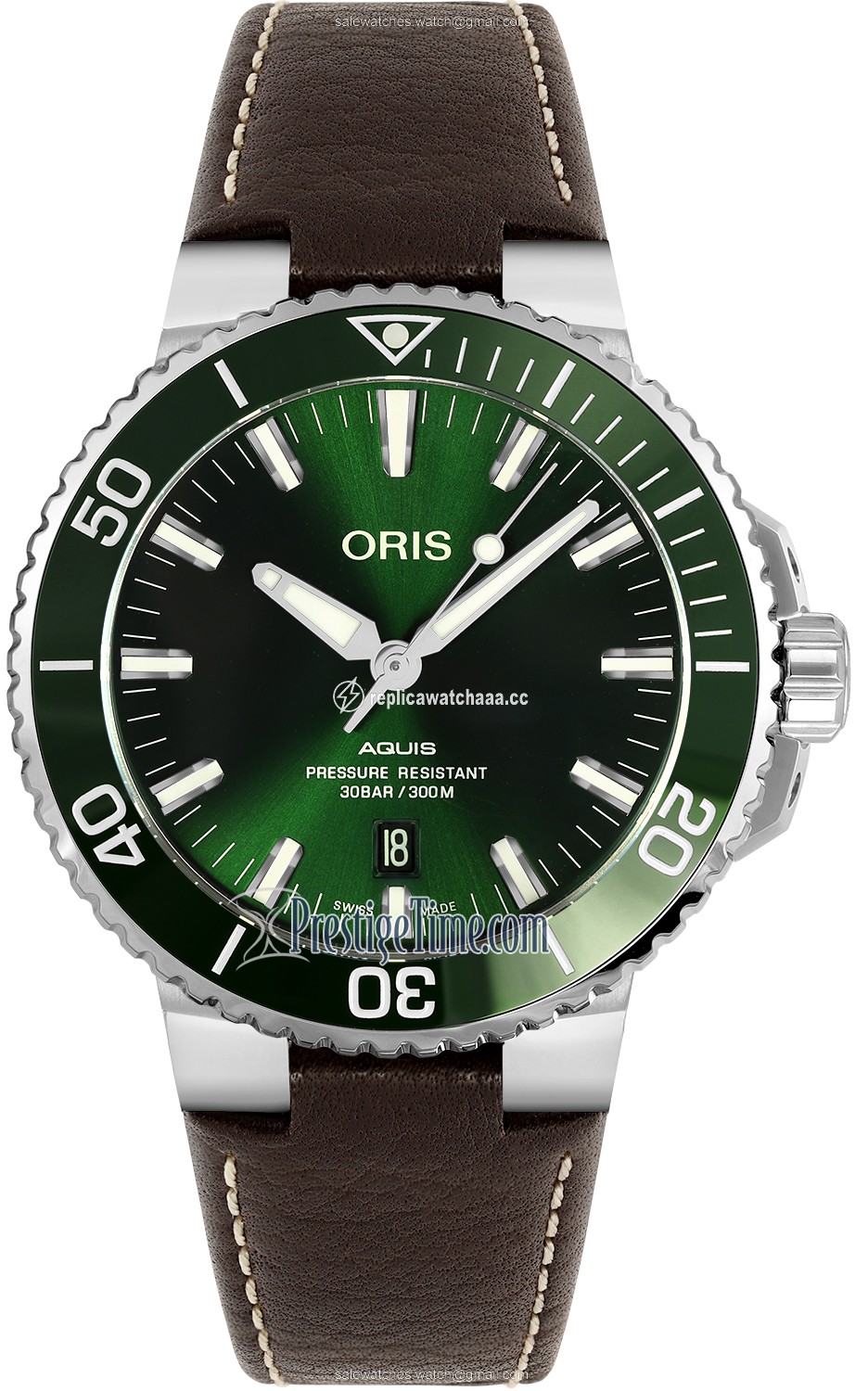 01 733 7730 4157-07 5 24 10EB Oris Aquis Date 43.5mm Mens Watch 01 733 7730 4157-07 5 24 10EB Oris Aquis Date 43.5mm Mens Watch