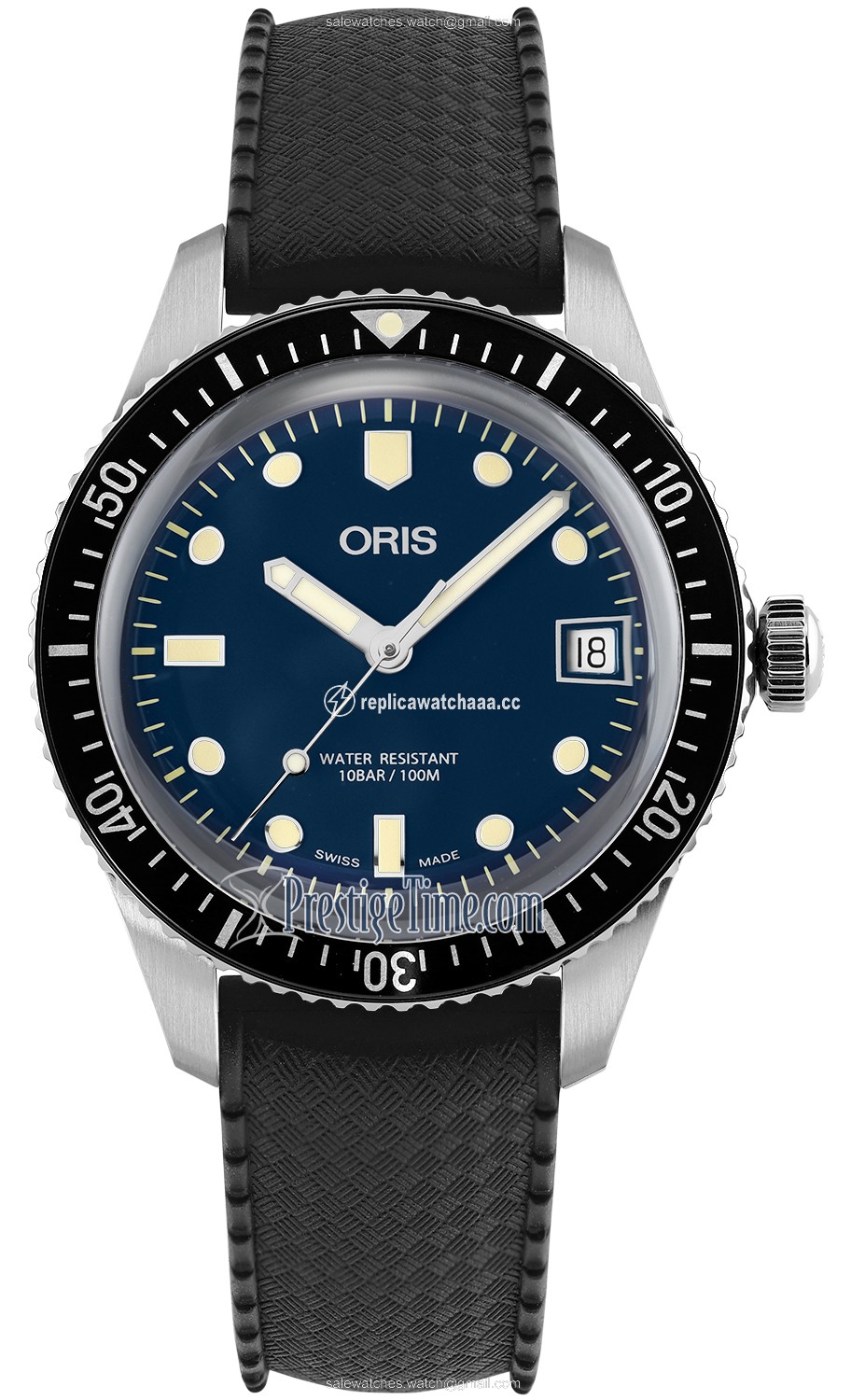 01 733 7747 4055-07 4 17 18 Oris Divers Sixty Five 36mm Midsize Watch 01 733 7747 4055-07 4 17 18 Oris Divers Sixty Five 36mm Midsize Watch