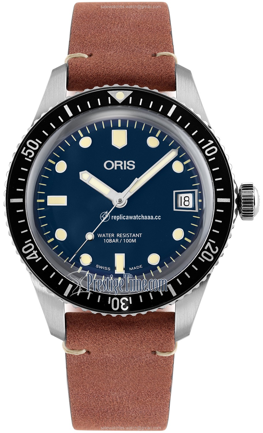 01 733 7747 4055-07 5 17 45 Oris Divers Sixty Five 36mm Midsize Watch 01 733 7747 4055-07 5 17 45 Oris Divers Sixty Five 36mm Midsize Watch