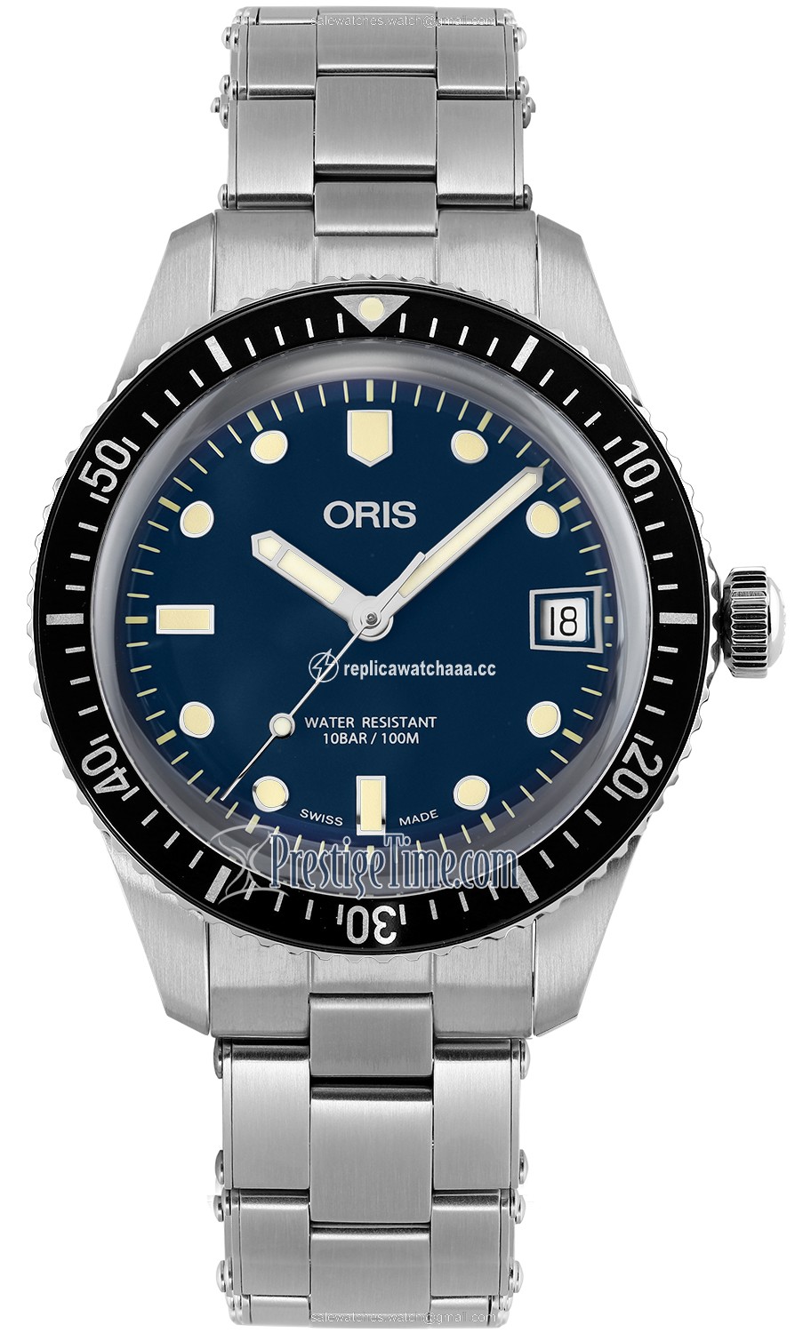 01 733 7747 4055-07 8 17 18 Oris Divers Sixty Five 36mm Midsize Watch 01 733 7747 4055-07 8 17 18 Oris Divers Sixty Five 36mm Midsize Watch