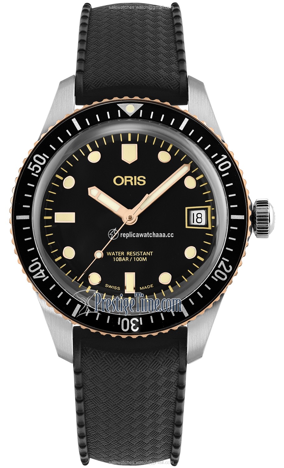 01 733 7747 4354-07 4 17 18 Oris Divers Sixty Five 36mm Midsize Watch 01 733 7747 4354-07 4 17 18 Oris Divers Sixty Five 36mm Midsize Watch