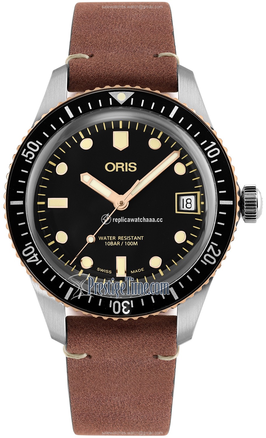 01 733 7747 4354-07 5 17 45 Oris Divers Sixty Five 36mm Midsize Watch 01 733 7747 4354-07 5 17 45 Oris Divers Sixty Five 36mm Midsize Watch