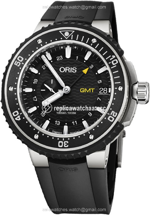 01 748 7748 7154-07 4 26 74TEB Oris ProDiver GMT 49mm Mens Watch 01 748 7748 7154-07 4 26 74TEB Oris ProDiver GMT 49mm Mens Watch