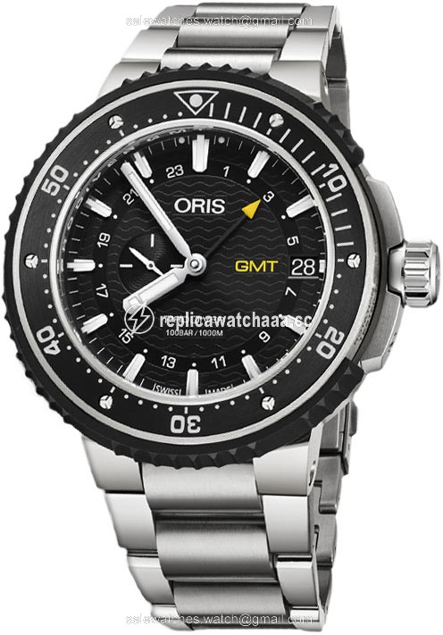 01 748 7748 7154-07 8 26 74PEB Oris ProDiver GMT 49mm Mens Watch 01 748 7748 7154-07 8 26 74PEB Oris ProDiver GMT 49mm Mens Watch