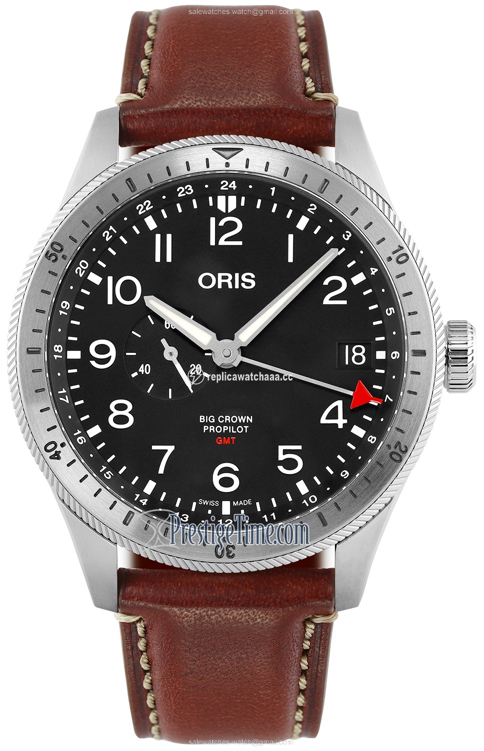 01 748 7756 4064-07 5 22 07LC Oris Big Crown ProPilot Timer GMT 44 Mens Watch 01 748 7756 4064-07 5 22 07LC Oris Big Crown ProPilot Timer GMT 44 Mens Watch