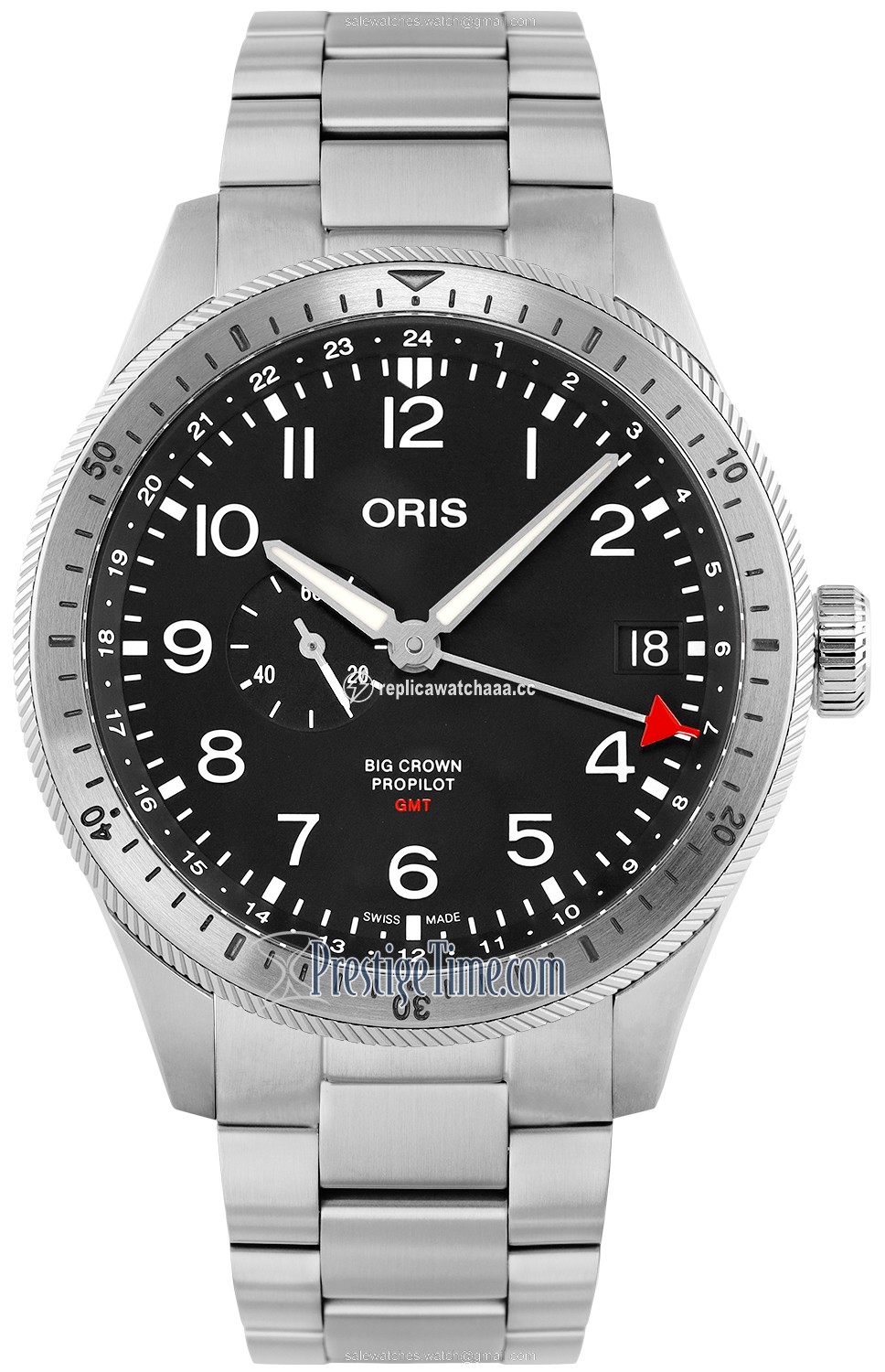 01 748 7756 4064-07 8 22 08 Oris Big Crown ProPilot Timer GMT 44 Mens Watch 01 748 7756 4064-07 8 22 08 Oris Big Crown ProPilot Timer GMT 44 Mens Watch