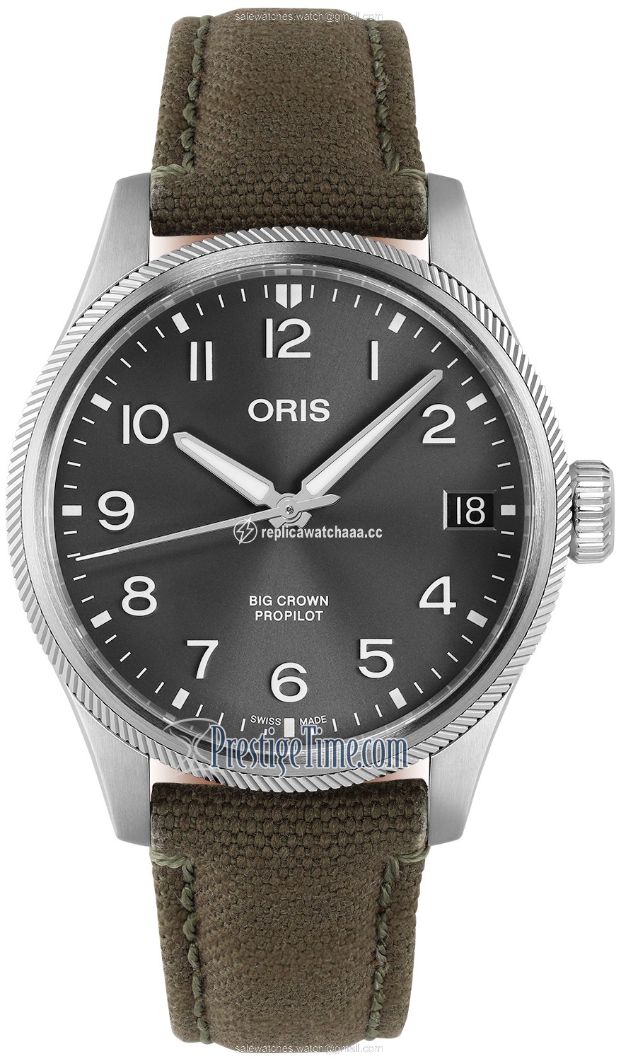 01 751 7761 4063-07 3 20 03LC Oris Big Crown ProPilot Date 41mm Mens Watch 01 751 7761 4063-07 3 20 03LC Oris Big Crown ProPilot Date 41mm Mens Watch