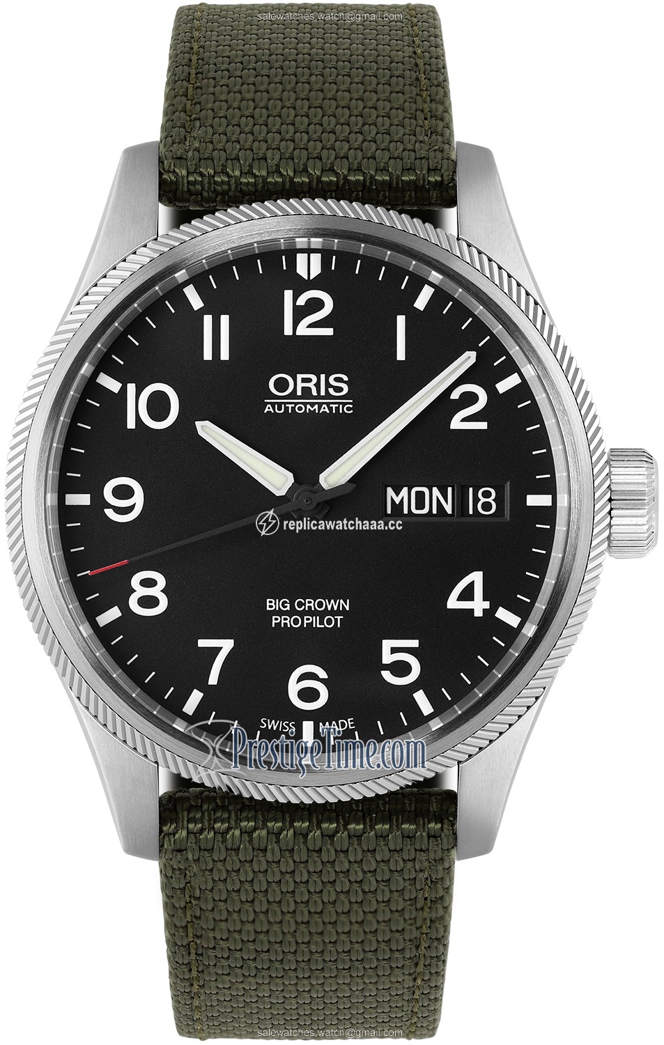01 752 7698 4164-07 5 22 14FC Oris Big Crown ProPilot Day Date Mens Watch 01 752 7698 4164-07 5 22 14FC Oris Big Crown ProPilot Day Date Mens Watch