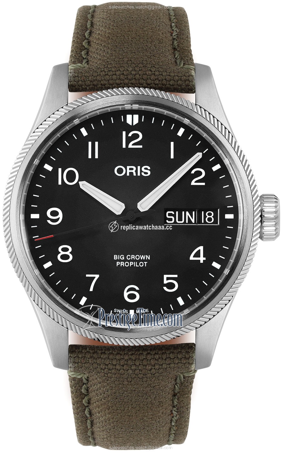 01 752 7760 4164-07 3 22 02LC Oris Big Crown ProPilot Day Date 44mm Mens Watch 01 752 7760 4164-07 3 22 02LC Oris Big Crown ProPilot Day Date 44mm Mens Watch