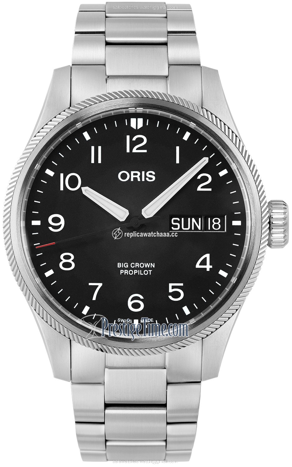 01 752 7760 4164-07 8 22 08 Oris Big Crown ProPilot Day Date 44mm Mens Watch 01 752 7760 4164-07 8 22 08 Oris Big Crown ProPilot Day Date 44mm Mens Watch