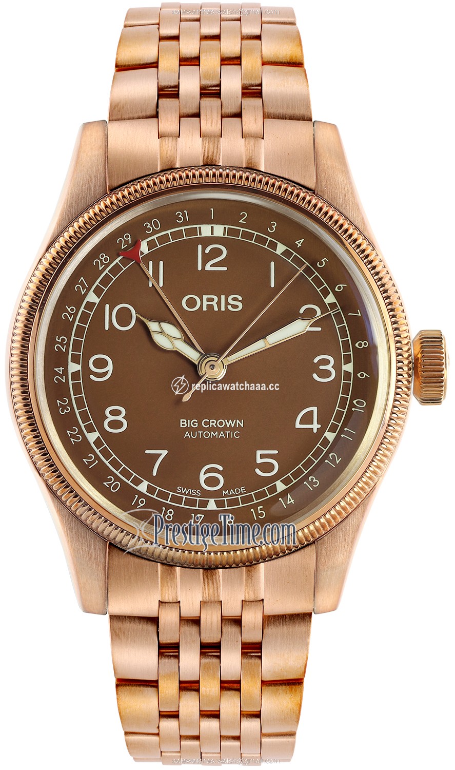 01 754 7741 3166-07 8 20 01 Oris Big Crown Pointer Date 40mm Mens Watch 01 754 7741 3166-07 8 20 01 Oris Big Crown Pointer Date 40mm Mens Watch