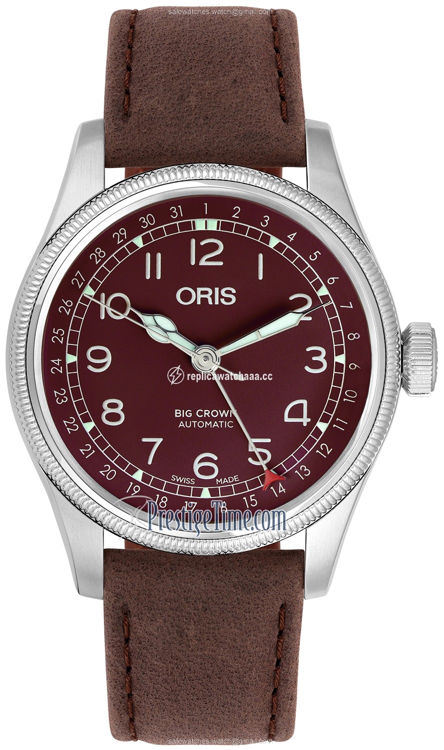 01 754 7741 4068-07 5 20 64 Oris Big Crown Pointer Date 40mm Mens Watch 01 754 7741 4068-07 5 20 64 Oris Big Crown Pointer Date 40mm Mens Watch