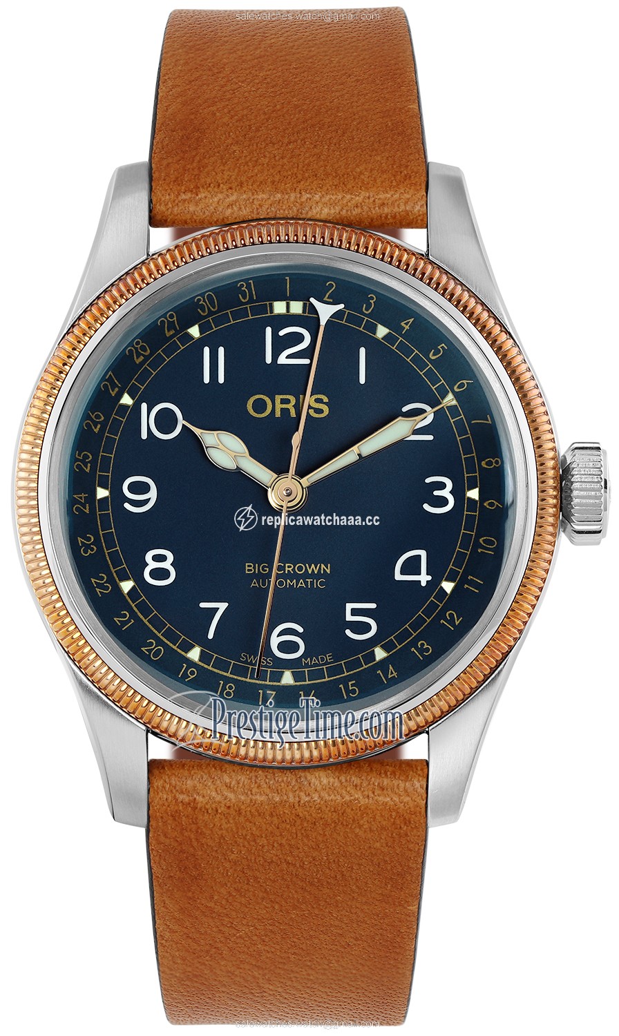 01 754 7741 4365-07 5 20 71 Oris Big Crown Pointer Date 40mm Mens Watch 01 754 7741 4365-07 5 20 71 Oris Big Crown Pointer Date 40mm Mens Watch