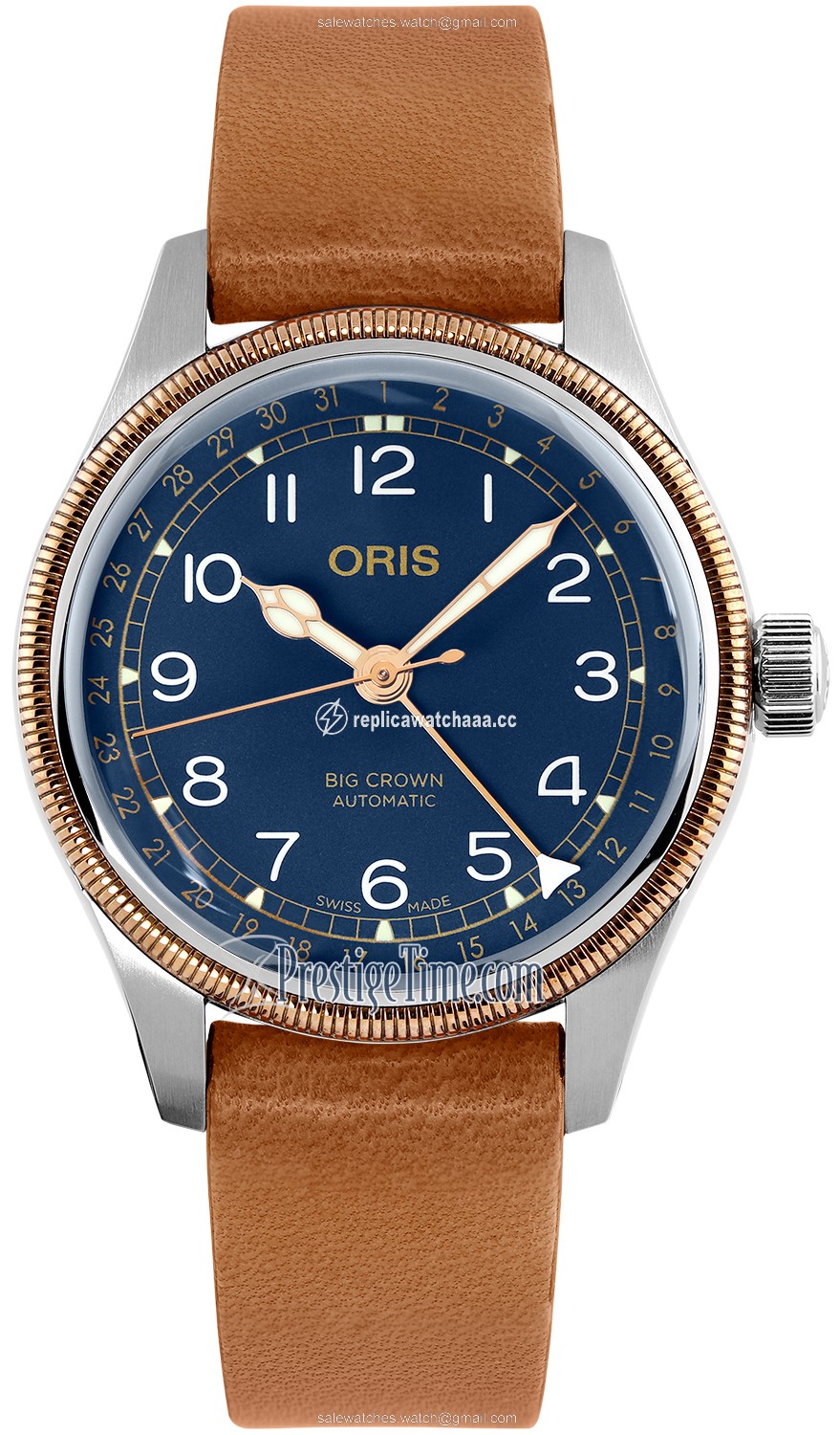01 754 7749 4365-07 5 17 66G Oris Big Crown Pointer Date 36mm Midsize Watch 01 754 7749 4365-07 5 17 66G Oris Big Crown Pointer Date 36mm Midsize Watch