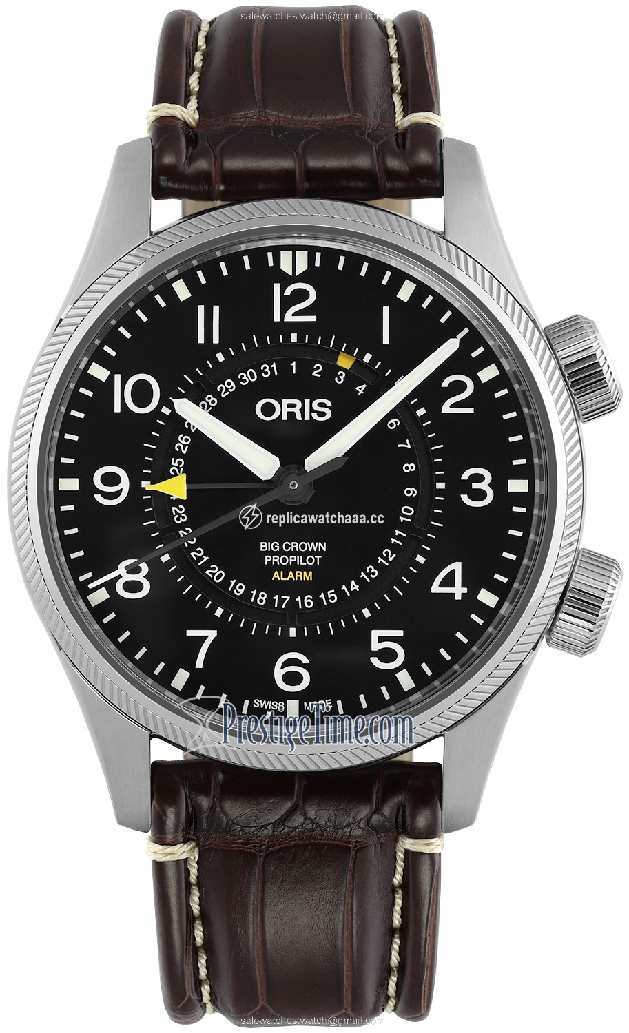 01 910 7745 4084-Set LS Oris Big Crown ProPilot Alarm Limited Mens Watch 01 910 7745 4084-Set LS Oris Big Crown ProPilot Alarm Limited Mens Watch