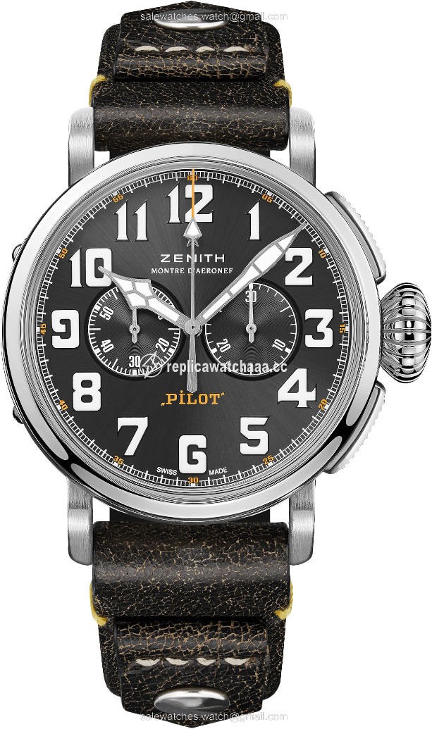 03.2434.4069/20.I010 Rescue Zenith Pilot Type 20 Chronograph Mens Watch 03.2434.4069/20.I010 Rescue Zenith Pilot Type 20 Chronograph Mens Watch