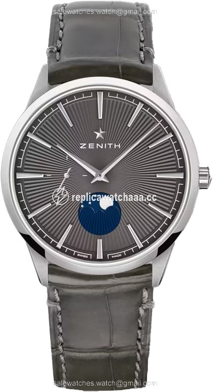 03.3100.692/03.c923 Zenith Elite Moonphase 40mm Mens Watch 03.3100.692/03.c923 Zenith Elite Moonphase 40mm Mens Watch