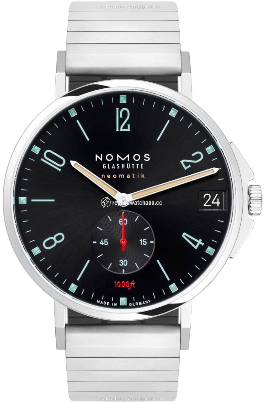 581 Nomos Glashutte Tangente Sport Neomatik Date 42mm Mens Watch 581 Nomos Glashutte Tangente Sport Neomatik Date 42mm Mens Watch