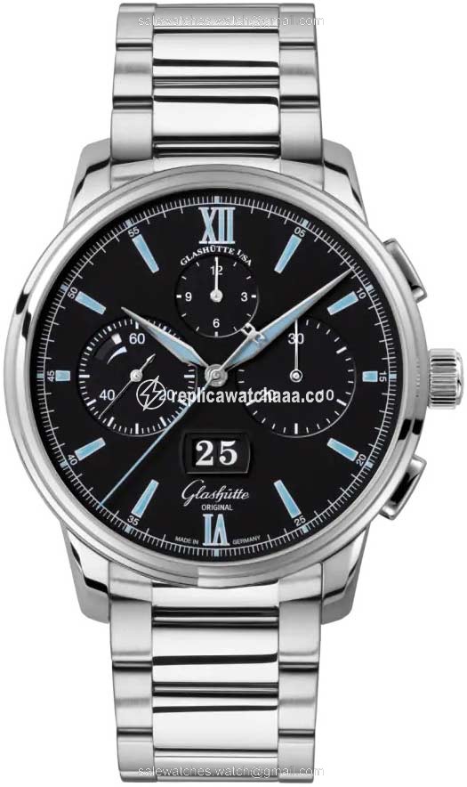 1-37-01-03-02-71 Glashutte Original Senator Chronograph Panorama Date Mens Watch 1-37-01-03-02-71 Glashutte Original Senator Chronograph Panorama Date Mens Watch
