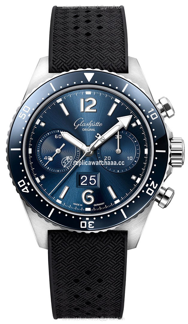 1-37-23-02-81-06 Glashutte Original SeaQ Chronograph 43.2mm Mens Watch 1-37-23-02-81-06 Glashutte Original SeaQ Chronograph 43.2mm Mens Watch