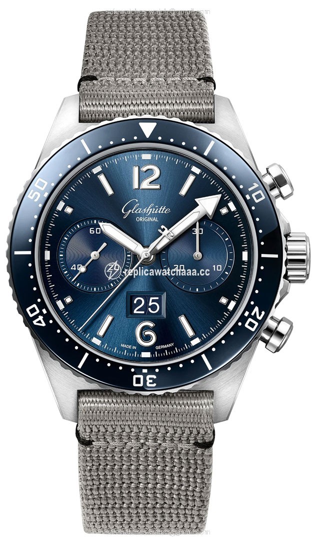 1-37-23-02-81-34 Glashutte Original SeaQ Chronograph 43.2mm Mens Watch 1-37-23-02-81-34 Glashutte Original SeaQ Chronograph 43.2mm Mens Watch