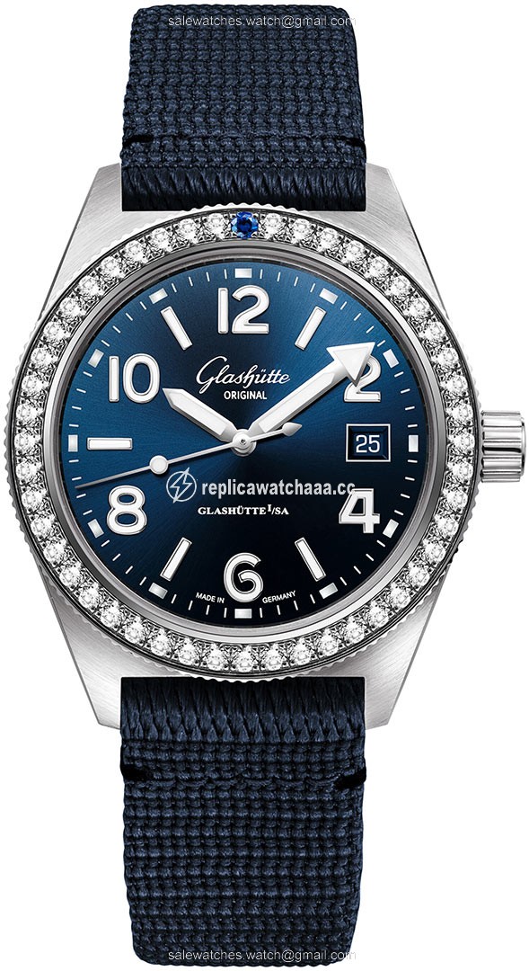 1-39-11-09-82-08 Glashutte Original SeaQ Automatic 39.5mm Midsize Watch 1-39-11-09-82-08 Glashutte Original SeaQ Automatic 39.5mm Midsize Watch