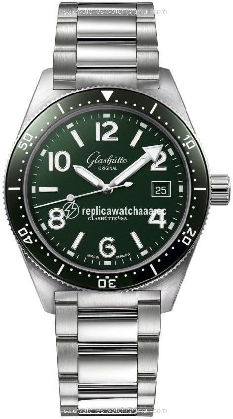1-39-11-13-83-70 Reed Green Glashutte Original SeaQ Automatic 39.5mm Mens Watch 1-39-11-13-83-70 Reed Green Glashutte Original SeaQ Automatic 39.5mm Mens Watch