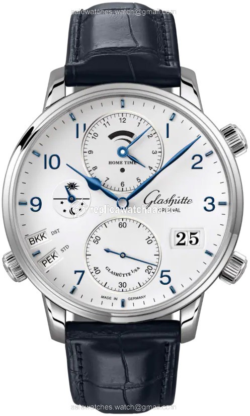1-89-02-03-02-61 Glashutte Original Senator Cosmopolite 44mm Mens Watch 1-89-02-03-02-61 Glashutte Original Senator Cosmopolite 44mm Mens Watch