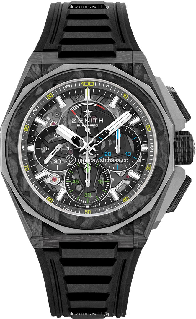 10.9100.9004/22.i200 Carbon Zenith Defy Extreme Chronograph Mens Watch 10.9100.9004/22.i200 Carbon Zenith Defy Extreme Chronograph Mens Watch