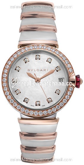 102476 lu33wspgdspgd/11 Bulgari Lucea Automatic 33mm Ladies Watch 102476 lu33wspgdspgd/11 Bulgari Lucea Automatic 33mm Ladies Watch