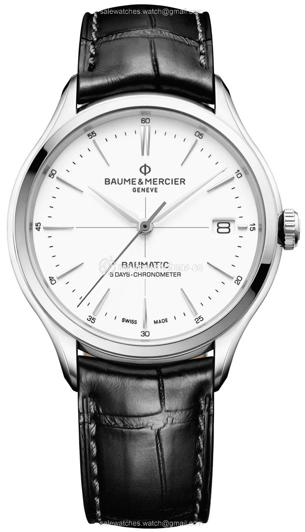 10518 Baume & Mercier Clifton Automatic 40mm Mens Watch 10518 Baume & Mercier Clifton Automatic 40mm Mens Watch