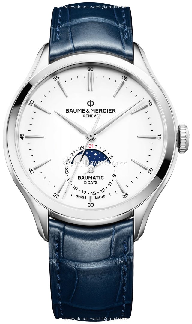10549 Baume & Mercier Clifton Automatic 42mm Mens Watch 10549 Baume & Mercier Clifton Automatic 42mm Mens Watch
