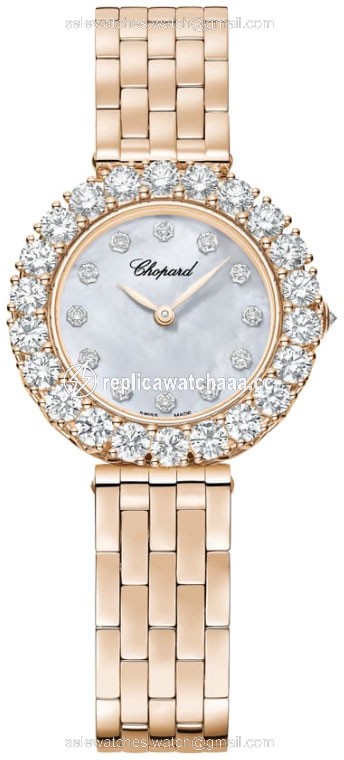 10A378-5601 Chopard L'Heure Du Diamant Round Ladies Watch 10A378-5601 Chopard L'Heure Du Diamant Round Ladies Watch