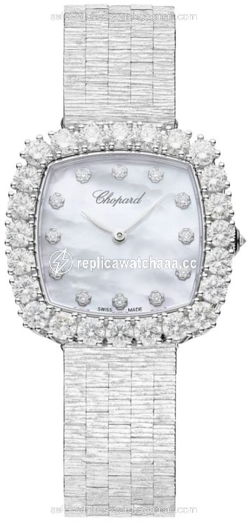 10A386-1106 Chopard L'Heure Du Diamant Cushion Ladies Watch 10A386-1106 Chopard L'Heure Du Diamant Cushion Ladies Watch