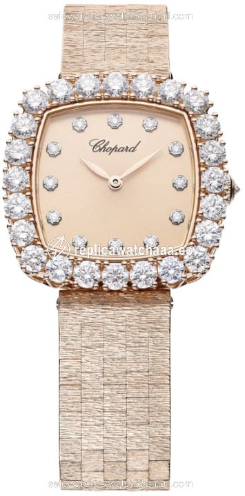 10A386-5107 Chopard L'Heure Du Diamant Cushion Ladies Watch 10A386-5107 Chopard L'Heure Du Diamant Cushion Ladies Watch