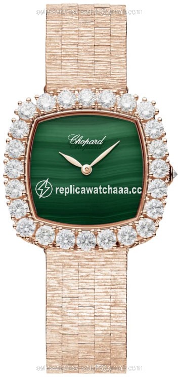 10A386-5111 Chopard L'Heure Du Diamant Cushion Ladies Watch 10A386-5111 Chopard L'Heure Du Diamant Cushion Ladies Watch